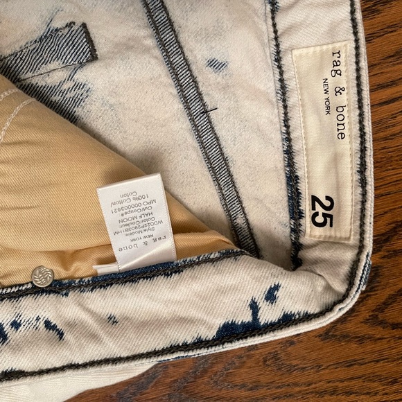 Rag & bone Nina high-waist ankle cigarette jeans. - Picture 4 of 4